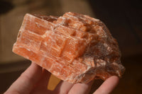 Natural New Sunset Orange Calcite Specimens  x 3 From Spitzkop, Namibia