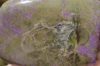 Polished Purple Stichtite & Serpentine Standing Free Form  x 1 From Barberton, South Africa - TopRock