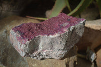 Natural Salrose Cobaltion Dolomite Specimens x 2 From Kakanda, Congo