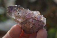 Natural Skeletal Smokey Amethyst Crystals  x 12 From Chiredzi, Zimbabwe