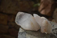 Natural Large Single Quartz Crystals  x 31 From Madagascar