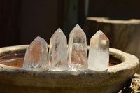 Polished Clear Quartz Crystal Points x 24 From Madagascar - TopRock