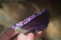 Polished One Side Polished Purpurite Free Forms x 12 From Erongo, Namibia