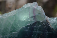 Polished Watermelon Fluorite Standing Free Form  x 1 From Uis, Namibia