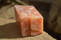 Natural New Sunset Orange Calcite Specimens A Grade x 5 From Spitzkoppe, Namibia - Toprock Gemstones and Minerals 