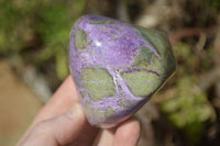 Polished Stichtite & Serpentine Free Forms x 4 From Barberton, South Africa