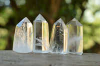 Polished Clear Quartz Crystal Points x 24 From Madagascar - TopRock