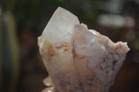 Natural Cascading Hematoid Candle Quartz Crystals  x 6 From Madagascar