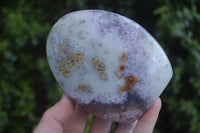 Polished Dendritic White Opal Standing Free Forms & Gallets x 6 From Madagascar - Toprock Gemstones and Minerals 