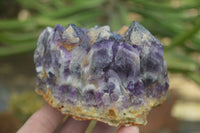 Natural Dark Purple Amethyst Clusters  x 3 From Mapatizya, Zambia - TopRock