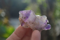 Natural Skeletal Smokey Amethyst Crystals  x 12 From Chiredzi, Zimbabwe