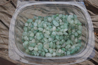 Polished Mini Craft Aventurine Tumble Stones - Sold per 500 g - From Zimbabwe