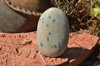 Polished Blue Spotted Spinel / Dalmatian Stone Standing Free Forms  x 3 From Madagascar - TopRock