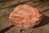 Natural New Sunset Orange Calcite Specimens  x 3 From Spitzkop, Namibia