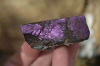 Polished One Side Polished Purpurite Free Forms x 12 From Erongo, Namibia