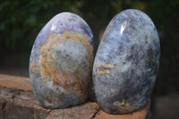 Polished Dendritic White Opal Standing Free Forms & Gallets x 6 From Madagascar - Toprock Gemstones and Minerals 