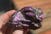 Natural Metallic Purpurite Cobbed Specimens  x 5 From Erongo, Namibia - Toprock Gemstones and Minerals 