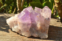 Natural Jacaranda Amethyst Quartz Clusters x 2 From Zambia - TopRock