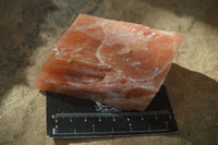 Natural New Sunset Orange Calcite Specimens A Grade x 5 From Spitzkoppe, Namibia - Toprock Gemstones and Minerals 