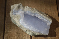 Natural Blue Lace Agate Geode Specimens  x 12 From Nsanje, Malawi