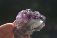 Natural Large Smokey Amethyst Crystal Specimens  x 6 From Chiredzi, Zimbabwe - Toprock Gemstones and Minerals 