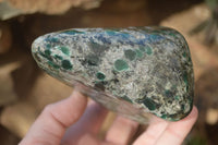 Polished Rare Emerald Mica In Matrix Standing Free Forms x 1 From Mutoko, Zimbabwe