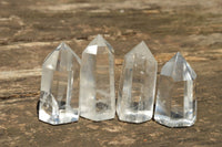 Polished Clear Quartz Crystal Points x 24 From Madagascar - TopRock