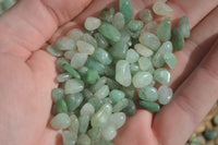 Polished Mini Craft Aventurine Tumble Stones - Sold per 500 g - From Zimbabwe