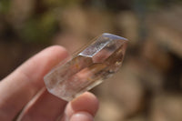 Polished Wispy Phantom Smokey Quartz Points x 20 From Madagascar