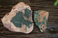 Natural Rare Ball Malachite On Drusy Quartz & Dolomite Matrix  x 2 From Kambove, Congo - Toprock Gemstones and Minerals 