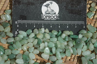 Polished Mini Craft Aventurine Tumble Stones - Sold per 500 g - From Zimbabwe