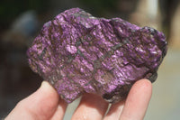 Natural Metallic Purpurite Cobbed Specimens  x 5 From Erongo, Namibia - Toprock Gemstones and Minerals 