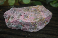 Natural Rough & Polished Rhodonite Specimens  x 5 From Zimbabwe - TopRock