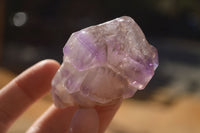 Natural Large Window Amethyst Crystals  x 6 From Chiredzi, Zimbabwe