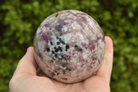 Polished Pink Rubellite Tourmaline Spheres x 3 From Madagascar - TopRock