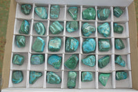 Polished Stunning Malacholla Free Forms  x 35 From Congo - Toprock Gemstones and Minerals 