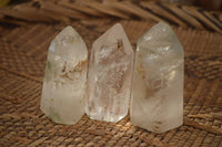 Polished  Lovely Mixed Quartz Points x 8 From Madagascar