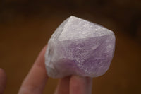 Natural Single Jacaranda Amethyst Crystals x 12 From Zambia