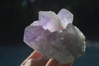 Natural Jacaranda Amethyst Clusters  x 3 From Zambia - Toprock Gemstones and Minerals 