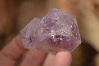 Natural Large Window Amethyst Crystals  x 6 From Chiredzi, Zimbabwe