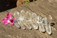 Polished Clear Quartz Crystal Points x 24 From Madagascar - TopRock