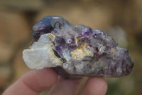 Natural Large Smokey Amethyst Crystal Specimens  x 6 From Chiredzi, Zimbabwe - Toprock Gemstones and Minerals 