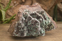 Natural Drusy Coated Ball Malachite On Dolomite Specimen  x 1 From Likasi, Congo