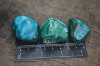 Polished Stunning Malacholla Free Forms  x 35 From Congo - Toprock Gemstones and Minerals 