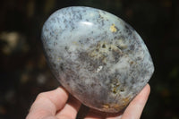 Polished Dendritic White Opal Standing Free Forms & Gallets x 6 From Madagascar - Toprock Gemstones and Minerals 