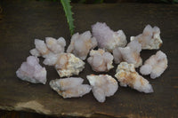 Natural Mixed Spirit Quartz Clusters x 12 From Boekenhouthoek, South Africa