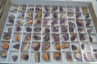 Natural Mini Dark Purple Amethyst Specimens  x 70 From Zambia - Toprock Gemstones and Minerals 