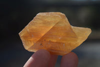 Natural Honey Aragonite Etched & Cobbed Pieces  x 35 From Namibia