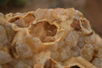 Natural Golden Hematoid Quartz Clusters  x 6 From Zambia - TopRock