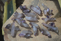 Natural Man Made Conglomerate Amethyst Specimens  x 12 From Chiredzi, Zimbabwe - Toprock Gemstones and Minerals 